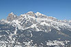 Cortina Vista Dal Alto D'inverno