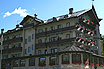 Entrata hotel Franceschi Cortina